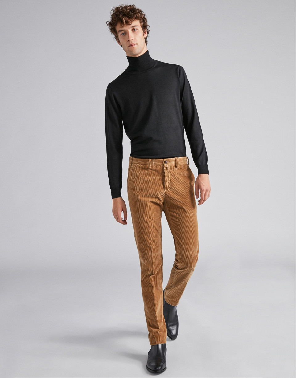 Pantalón pana cámel