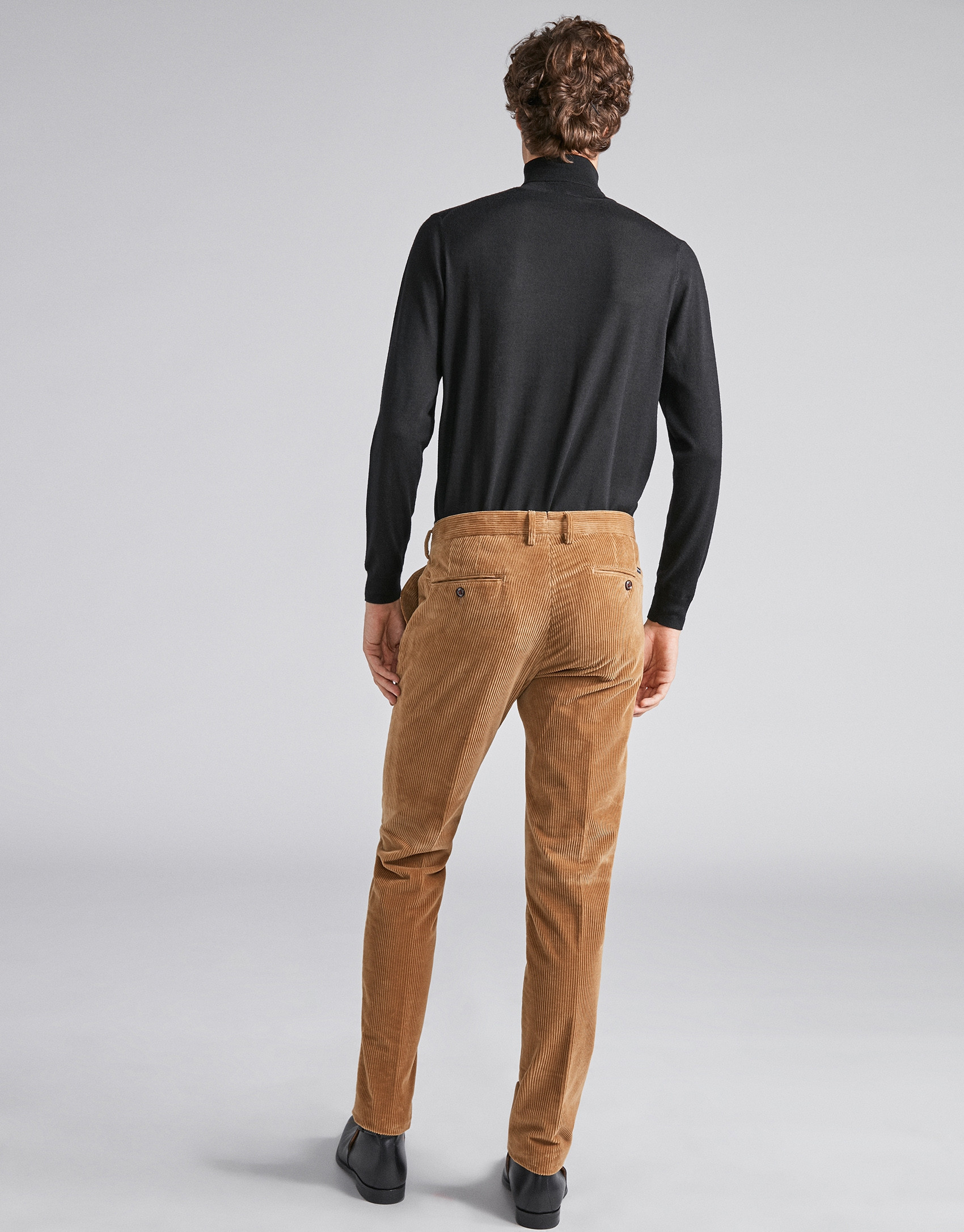 Pantalón pana cámel