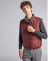 Green/Burgundy blue reversible vest