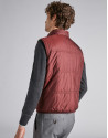Green/Burgundy blue reversible vest