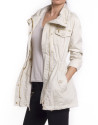 Trench largo beige