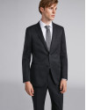 Black suit with separates