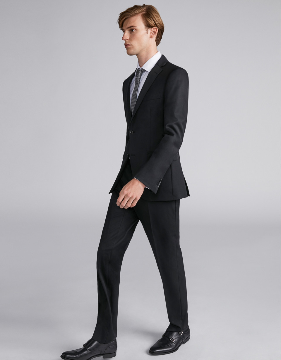 Black suit with separates