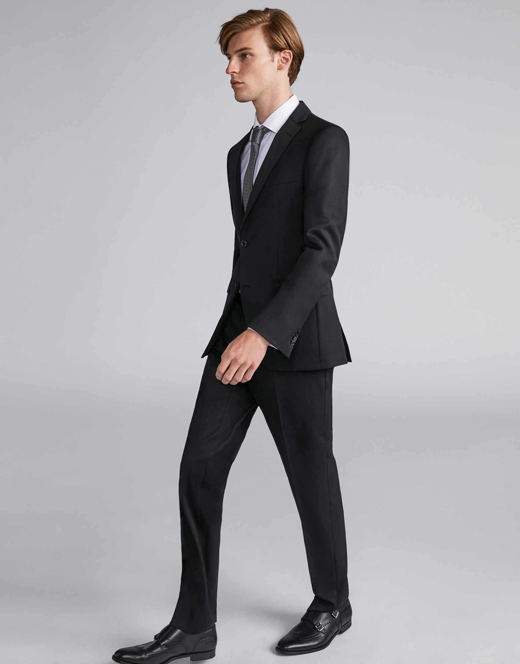 Pantalón traje separate negro