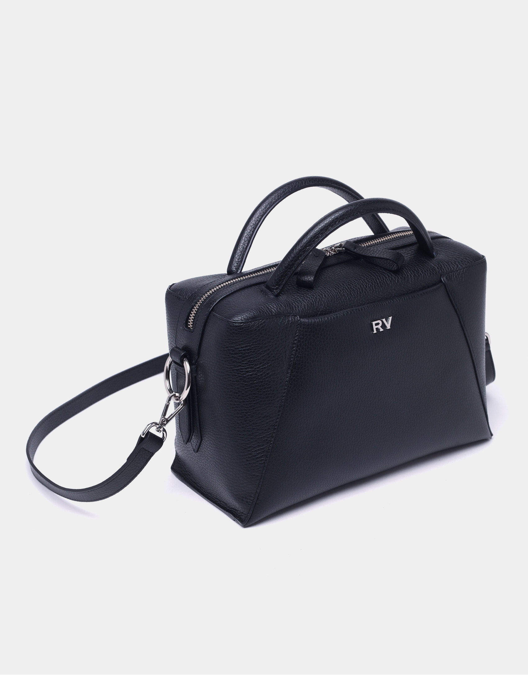 Bolso Shopper Tetris napa azul