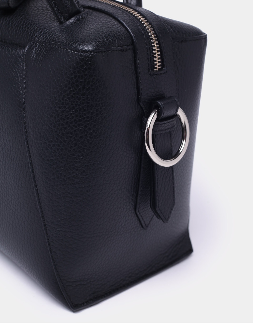 Bolso Shopper Tetris napa azul