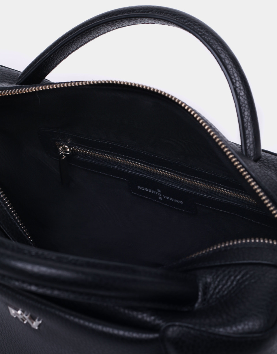 Bolso Shopper Tetris napa azul