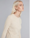 Chaqueta punto en crudo twin set