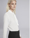 Camisa crudo con cuello corbata