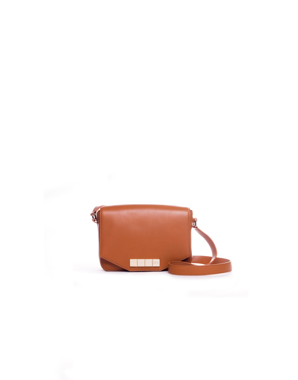 ALICIA CARAMELO:  Napa shoulder bag
