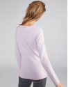 Jersey cuello redondo rosa