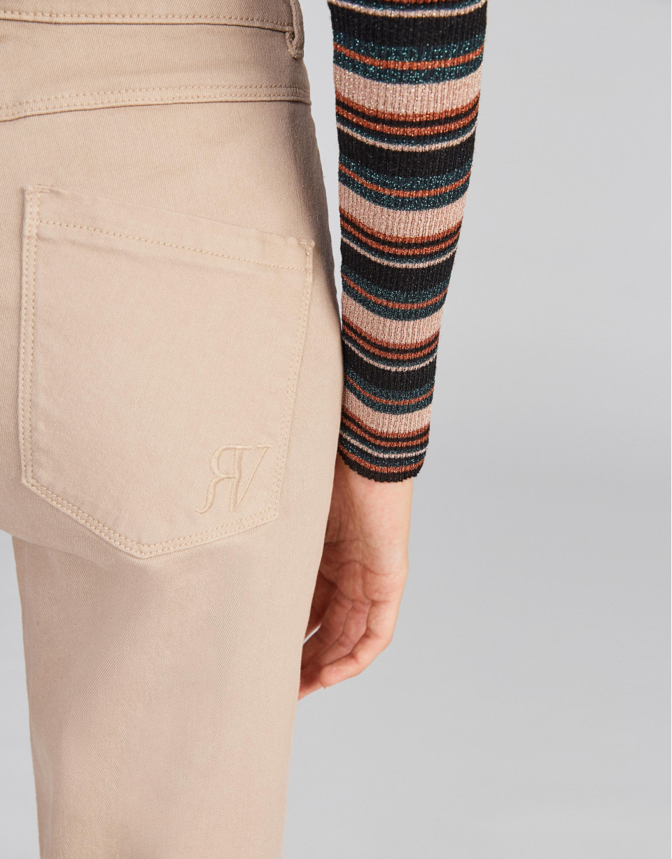 Pantalón 4 bolsillos cámel