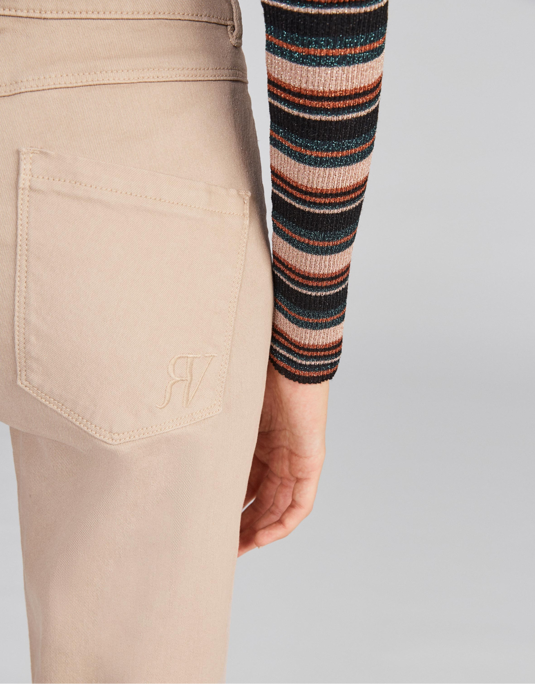 Pantalón 4 bolsillos cámel