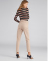 Camel pants with 4 pockets