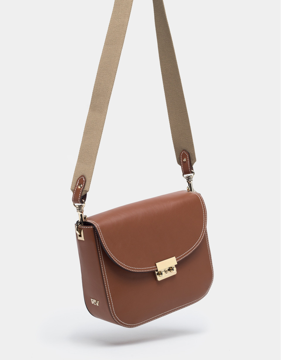 Bolso bandolera Alex marrón