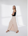 Falda pantalón cámel