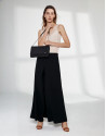 Falda larga color negro
