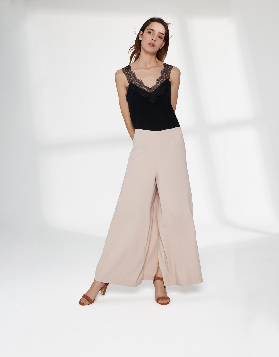 Camel culotte