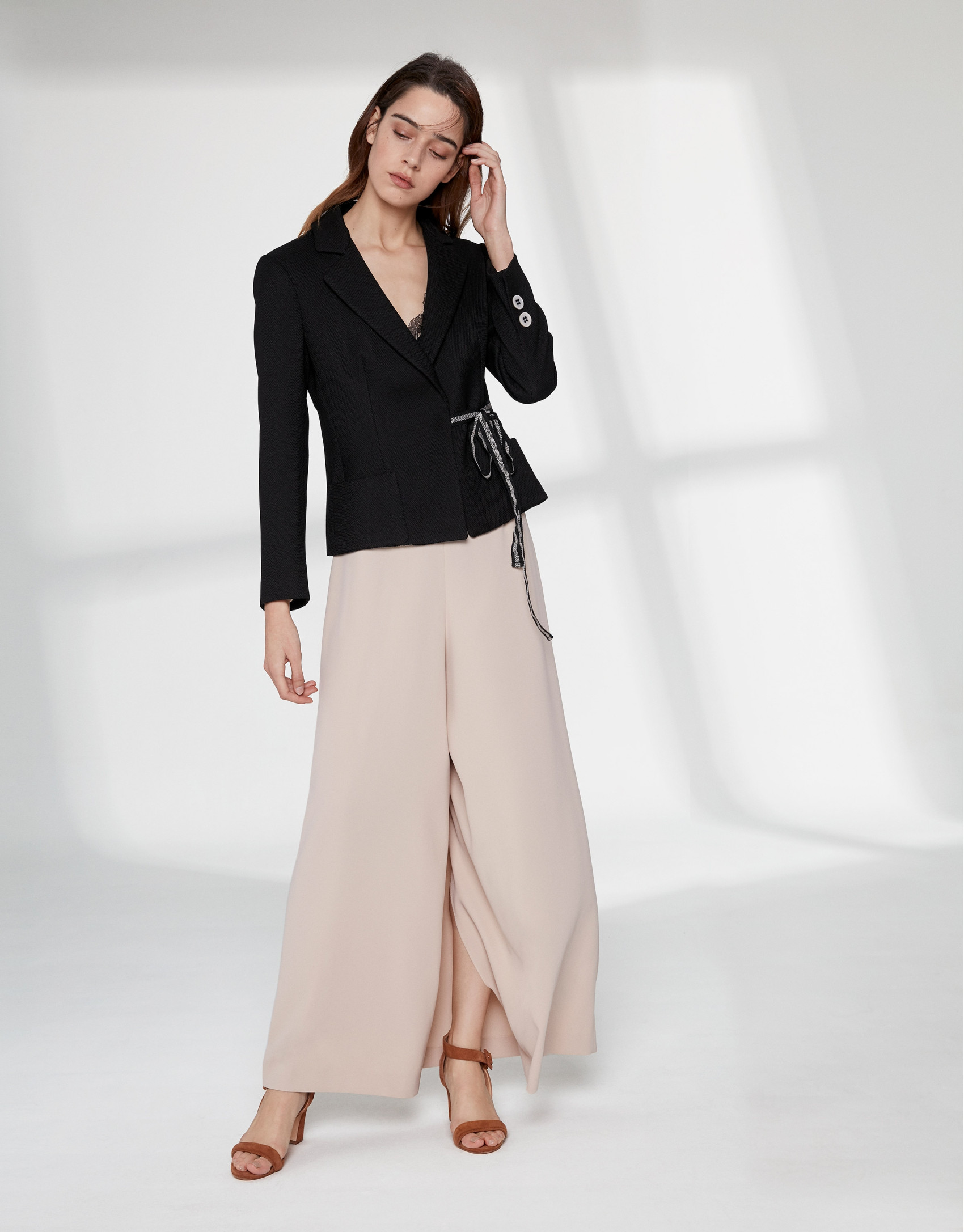 Camel culotte