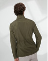 Parka cuatro bolsillos caqui