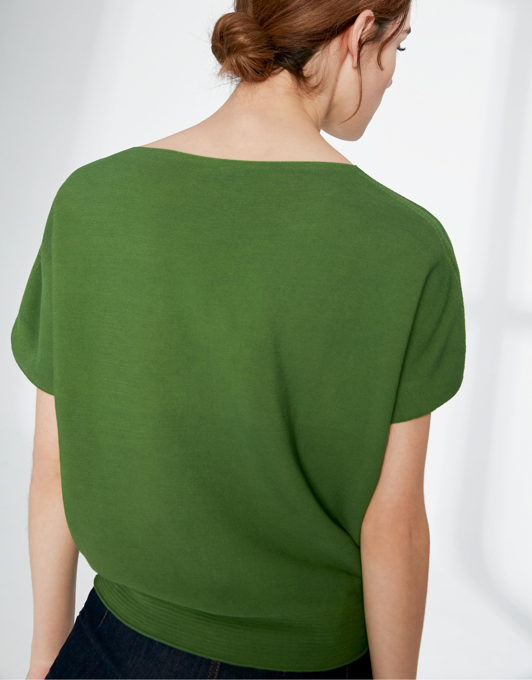 Jersey manga murciélago verde