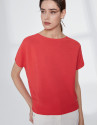 Jersey manga murciélago naranja