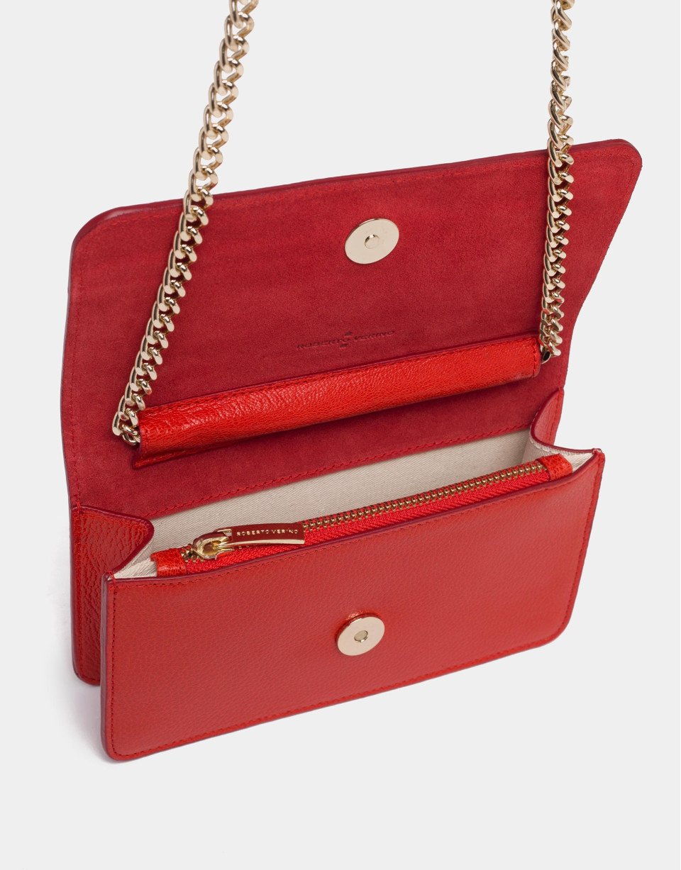 Bolso bandolera Paula rojo