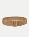 Camel braided belt