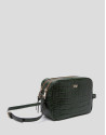 Green alligator Taylor shoulder bag