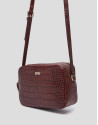 Bandolera Taylor coco burdeos