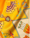 Pañuelo seda estampado egipcio