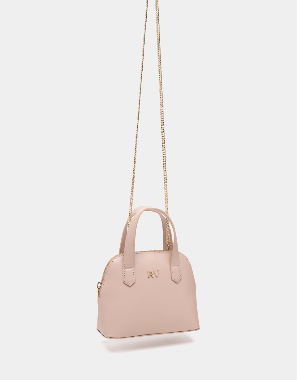 Bolso de mano mini Noa nude