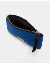 Cartera nylon azul