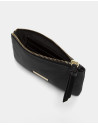 Cartera nylon negra