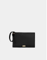 Bolso de mano nylon negro