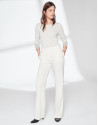 Pantalón traje blanco