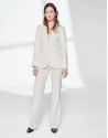 White pants suit
