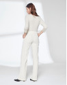 White pants suit