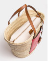 Bolso capazo de rafia