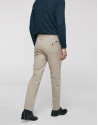 Beige cotton chino pants