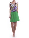 Short con falda sobrepuesta