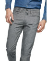 Pantalón cinco bolsillos gris