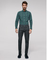 Pantalón denim gris