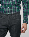 Pantalón denim gris