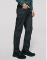 Pantalón denim gris