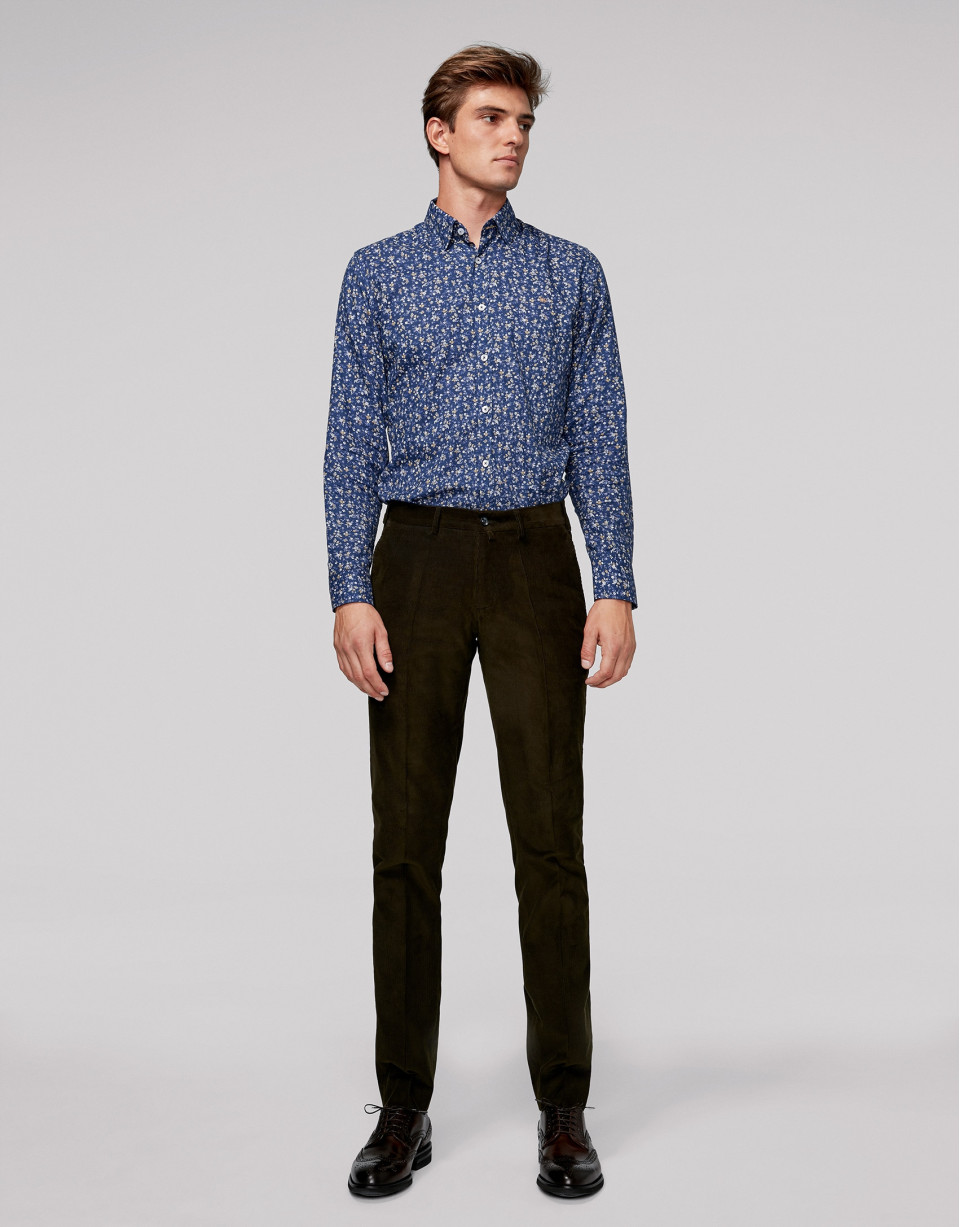 Khaki corduroy chino separate