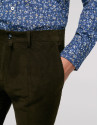 Pantalón chino separate pana caqui