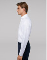 Camisa vestir rombos blanco