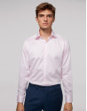 Pink diamond dress shirt