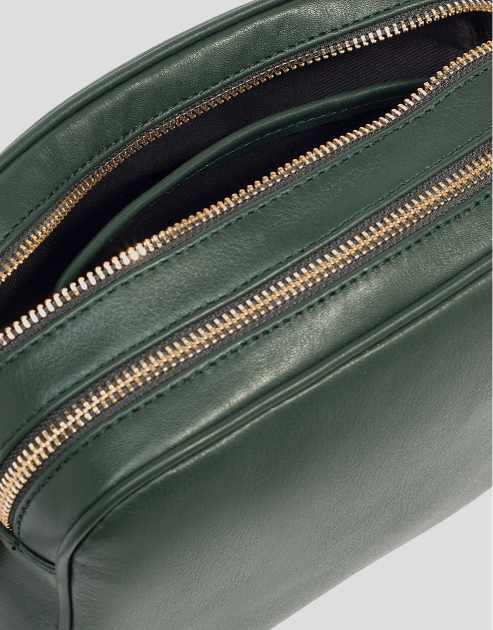 Bolso bandolera Taylor piel verde